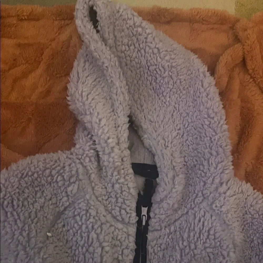 Nautica Lavender Sherpa Jacket